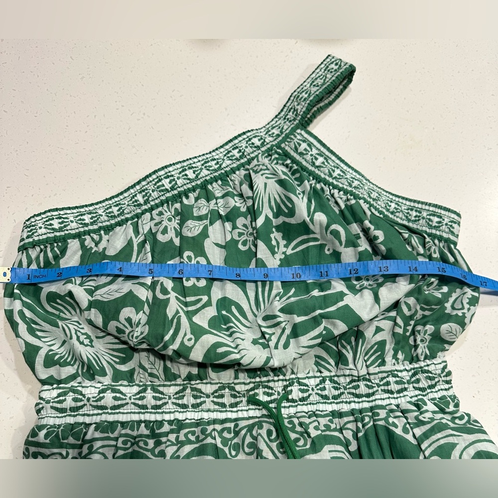 FARM Rio Green One-Shoulder Maxi Dress - Picture 8 of 9